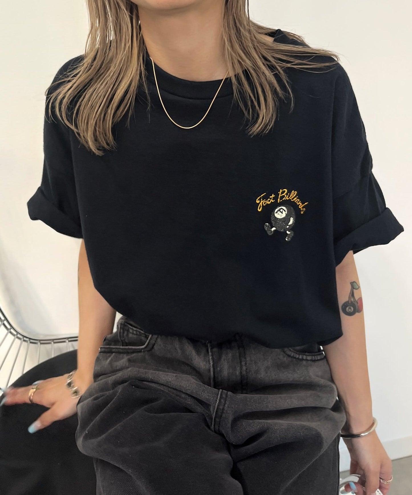 COOPER FACT檯球標誌大TEE