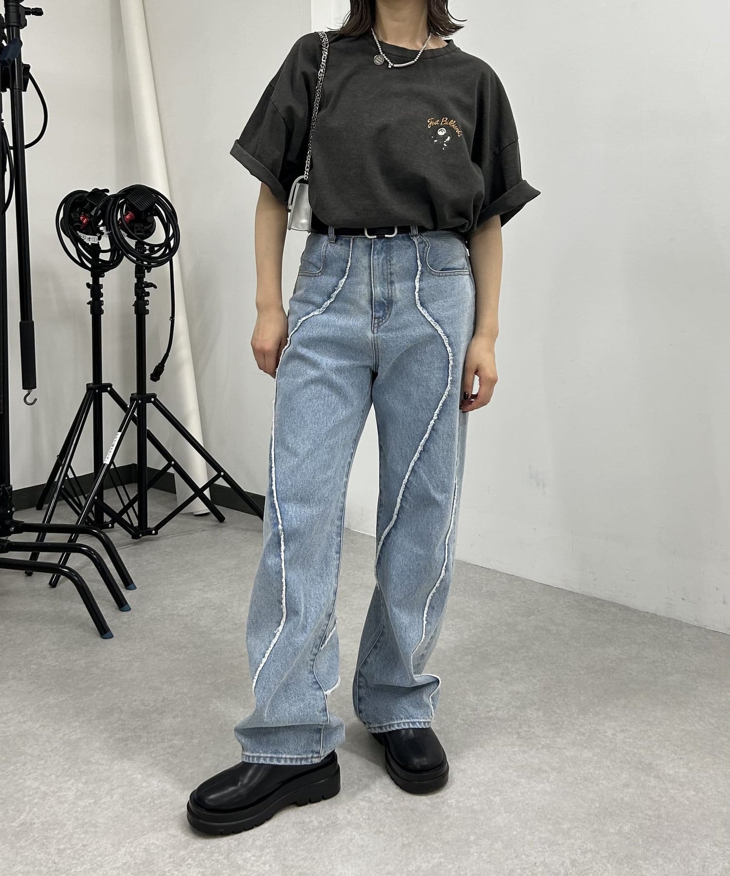 COOPER FACT檯球標誌大TEE