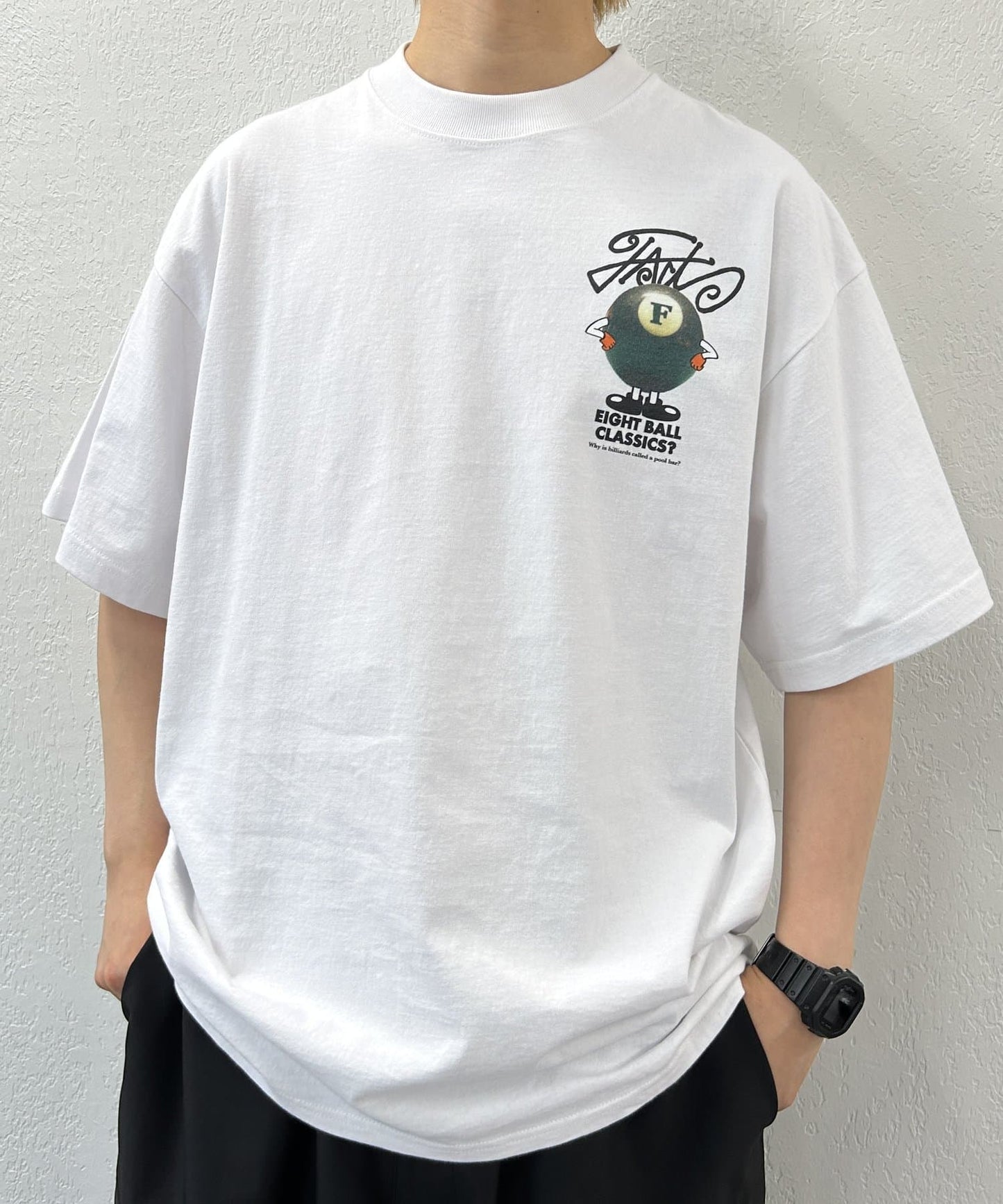 COOPER FACT檯球照片大TEE