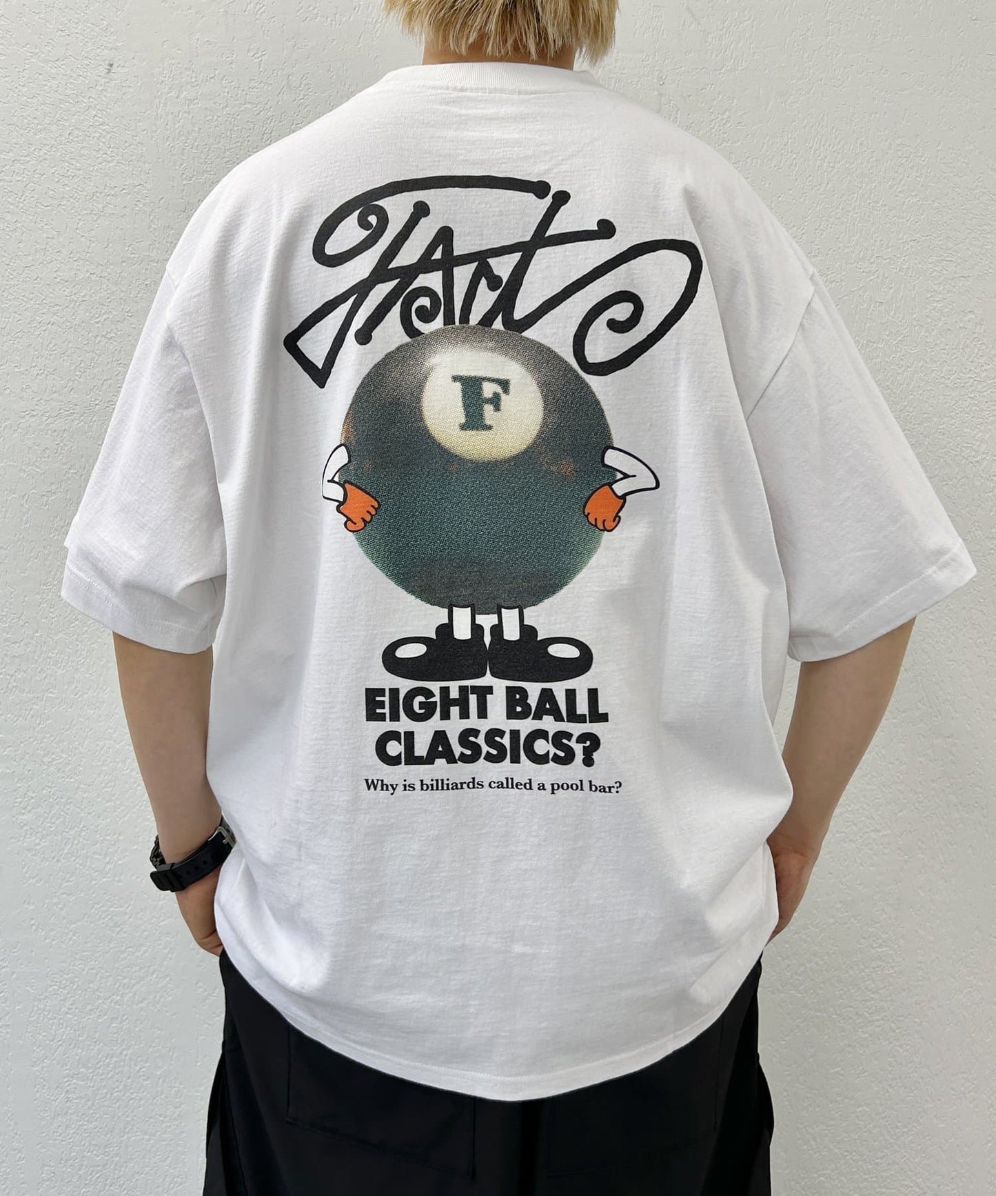 COOPER FACT檯球照片大TEE