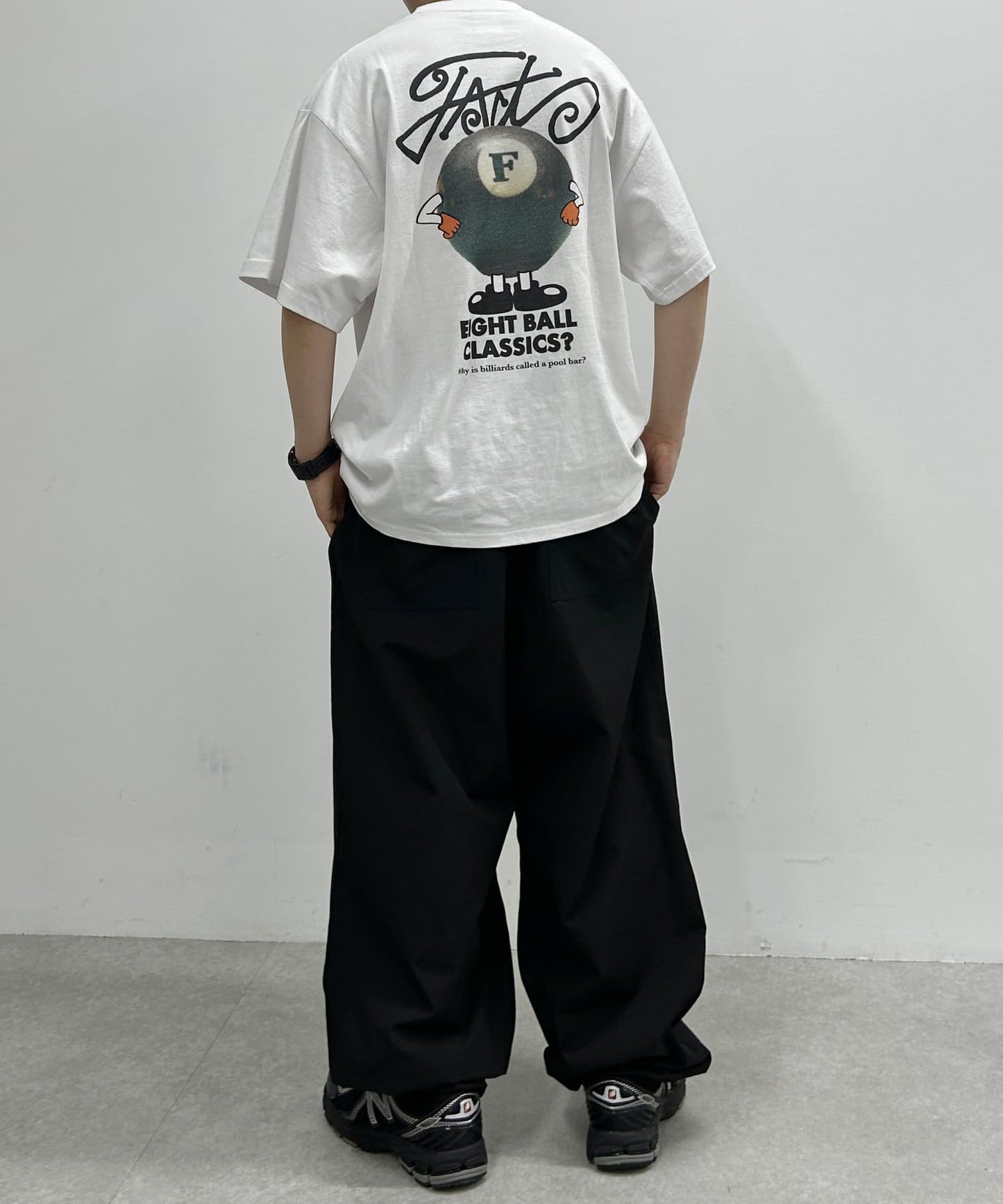 COOPER FACT檯球照片大TEE