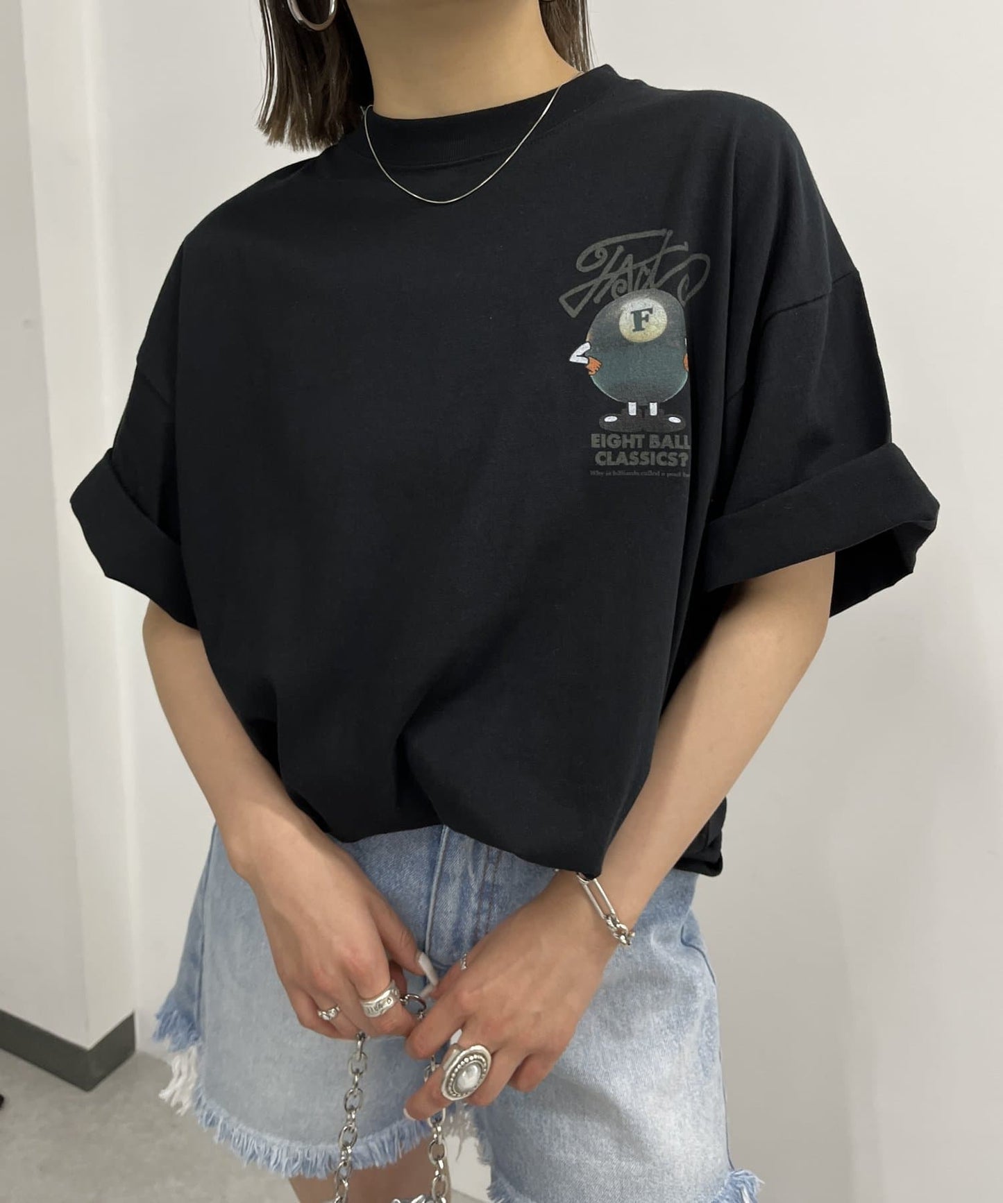 COOPER FACT檯球照片大TEE