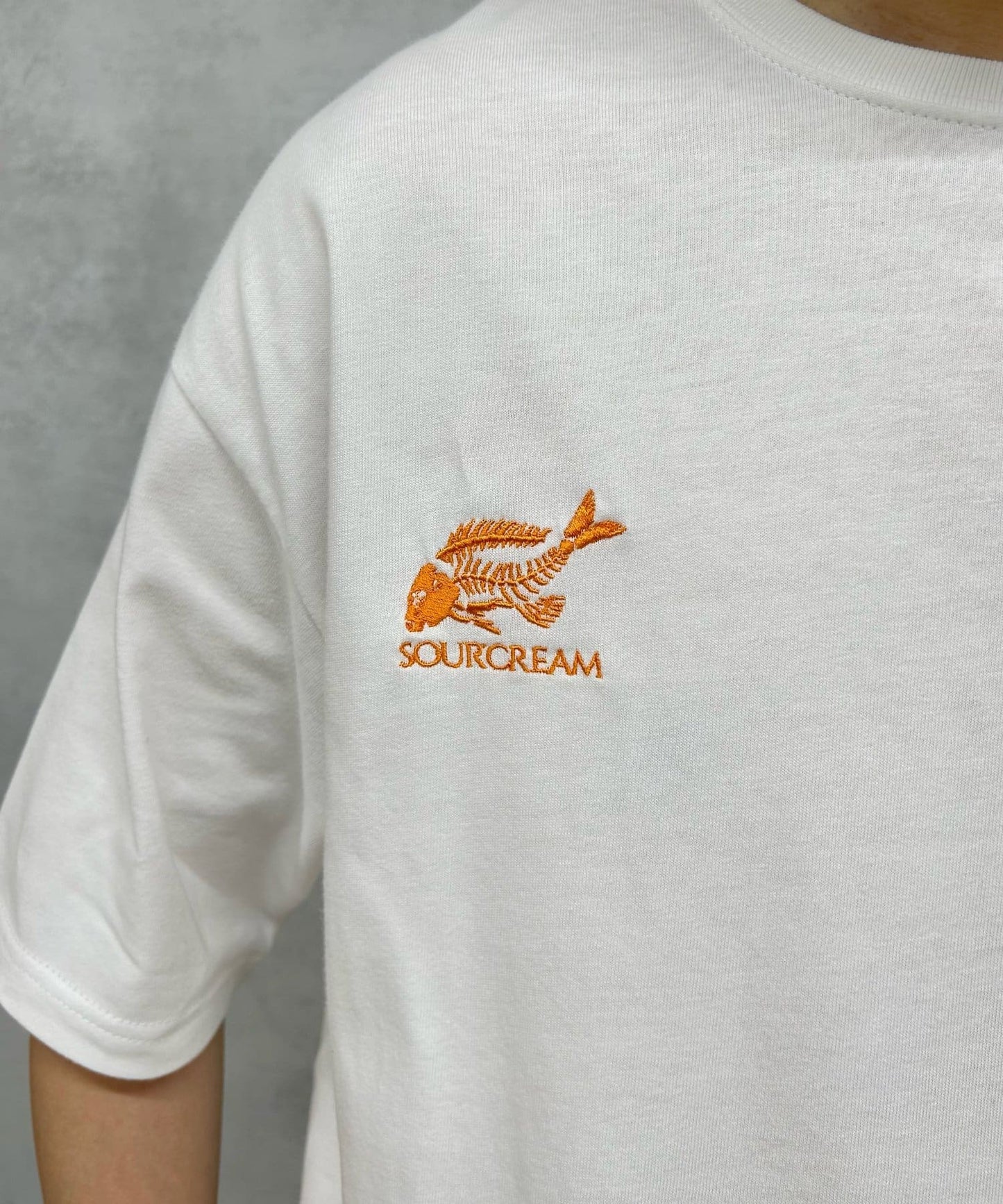 Gamakatsu×Sourcream 魚拓FISH Logo大號T恤