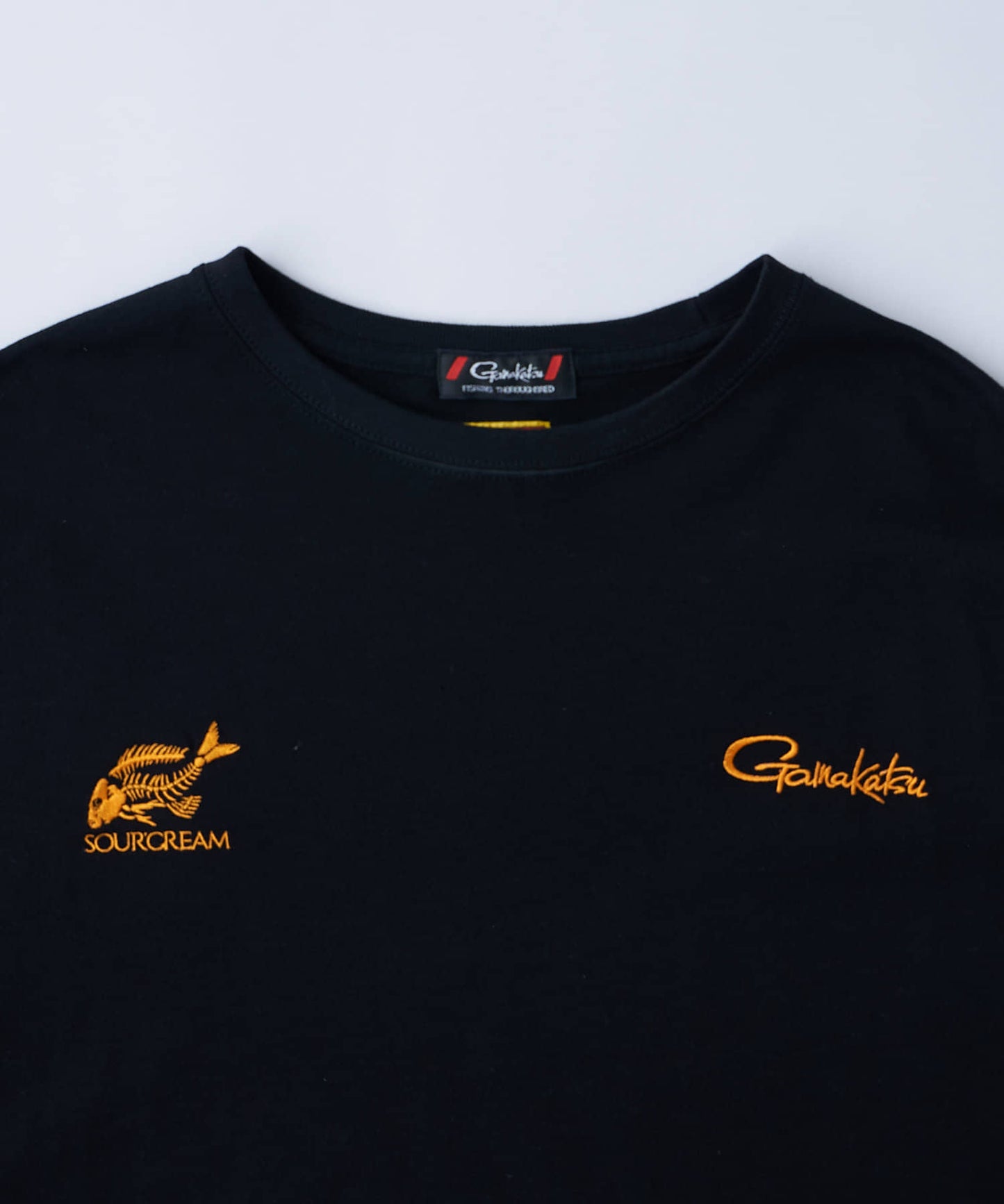Gamakatsu×Sourcream 魚拓FISH Logo大號T恤