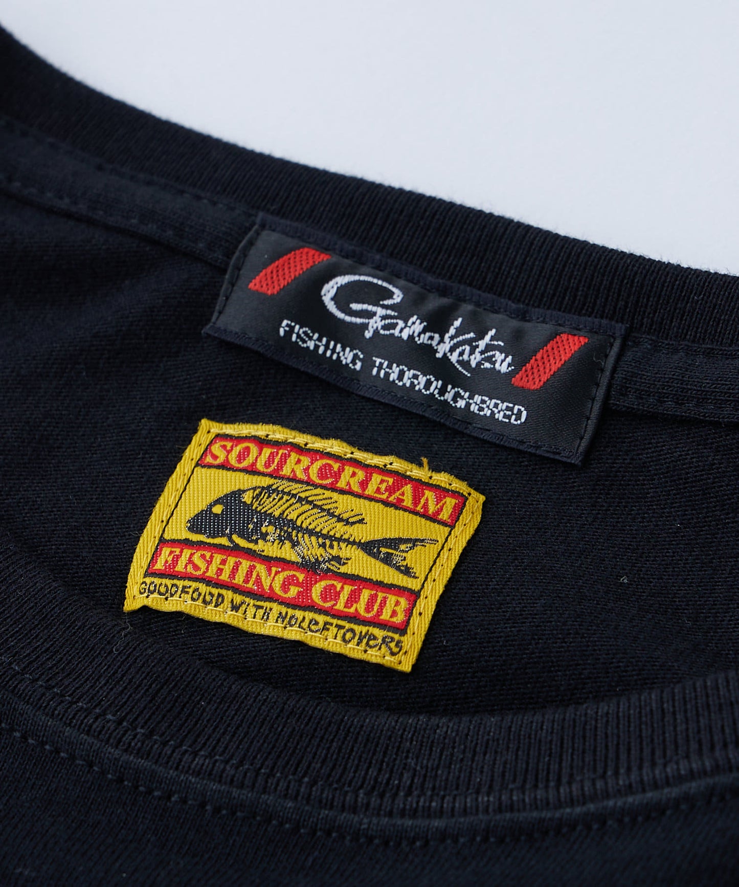 Gamakatsu×Sourcream 魚拓FISH Logo大號T恤
