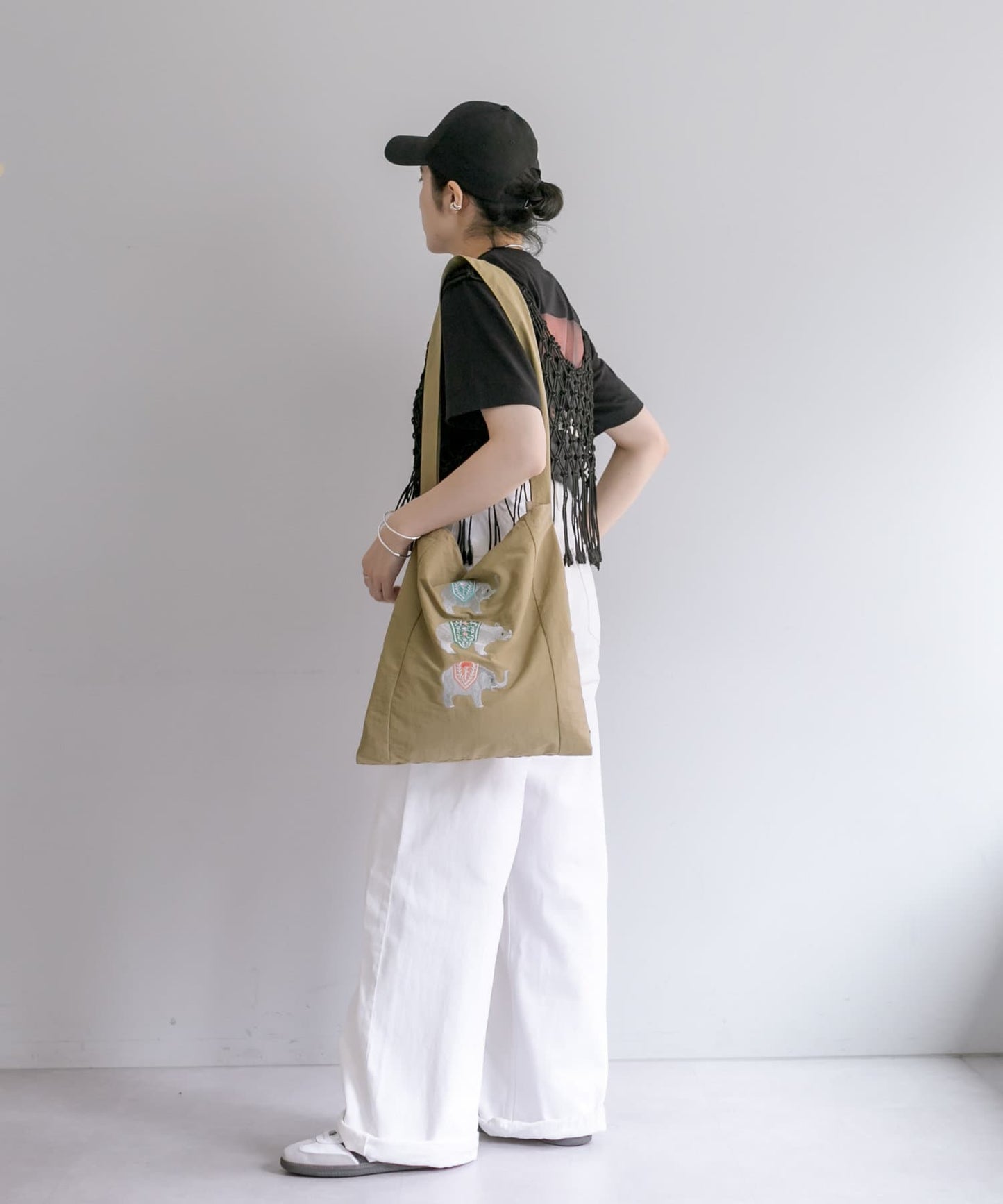 《!》動物刺繡手提包