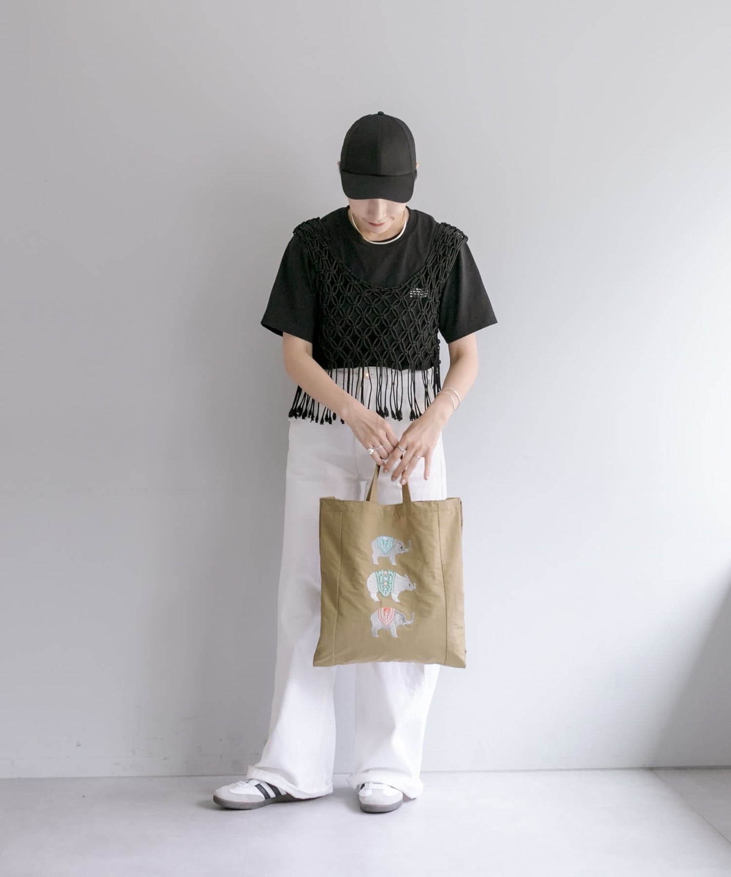 《!》動物刺繡手提包