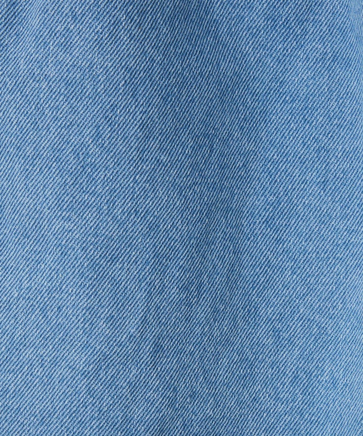 【KIDS】【TYPY DENIM】甘織り裾フリンジカーブデニム 【KIDS】【TYPY DENIM】甜美編織下襬流蘇曲線牛仔褲