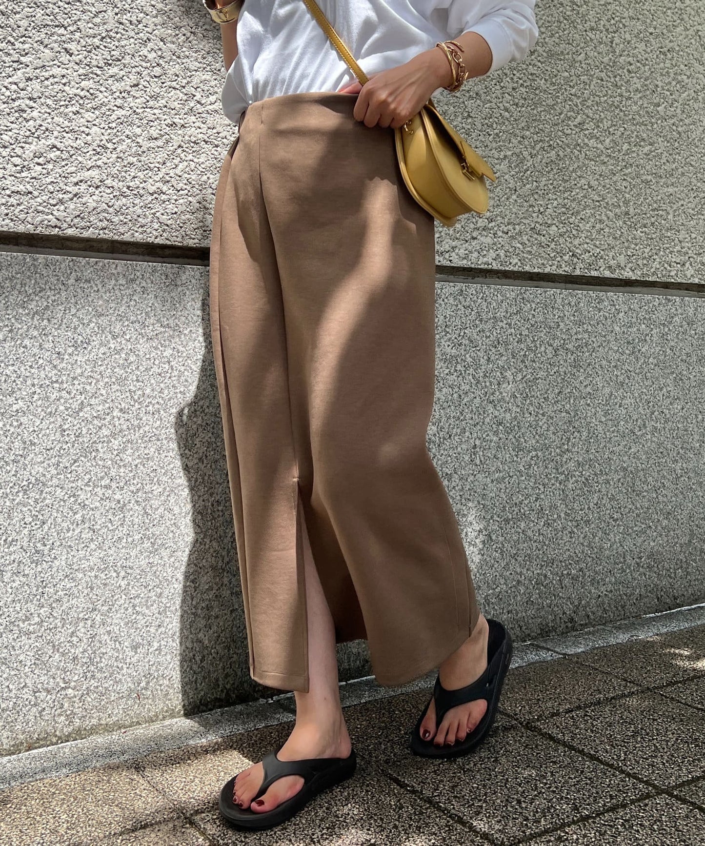 【美型高顏值單品】開叉紙板窄裙