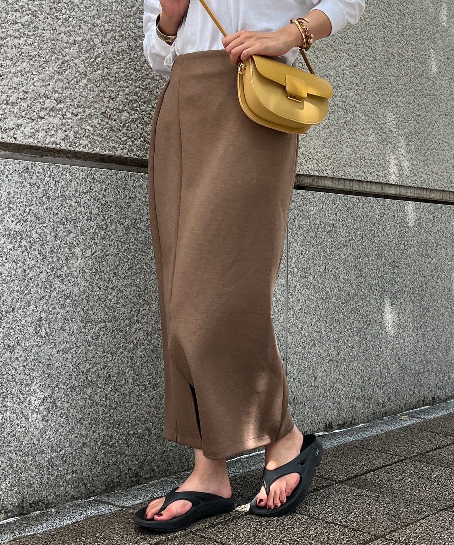 【美型高顏值單品】開叉紙板窄裙
