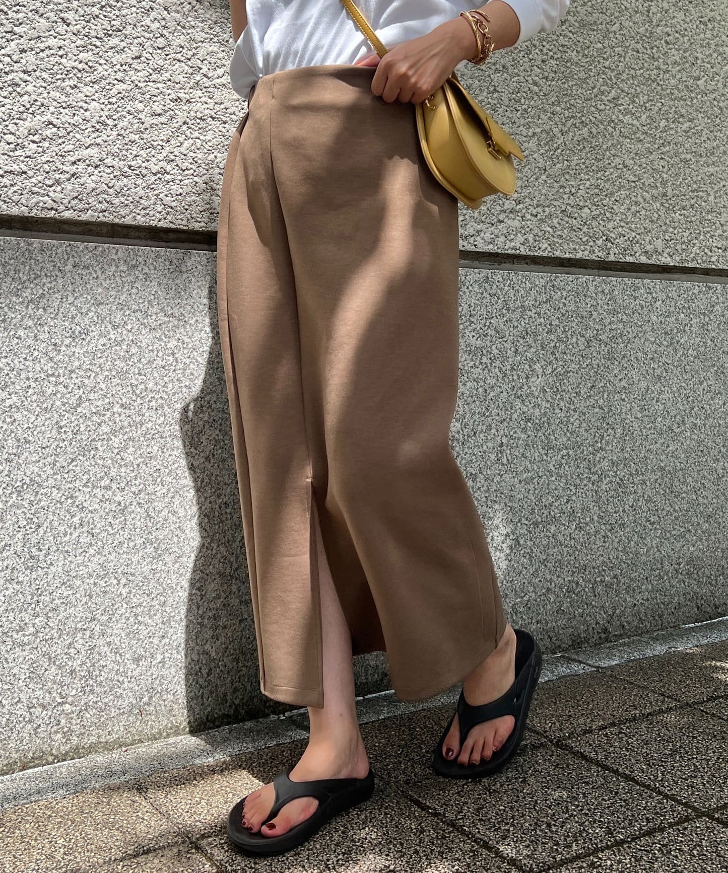 【美型高顏值單品】開叉紙板窄裙