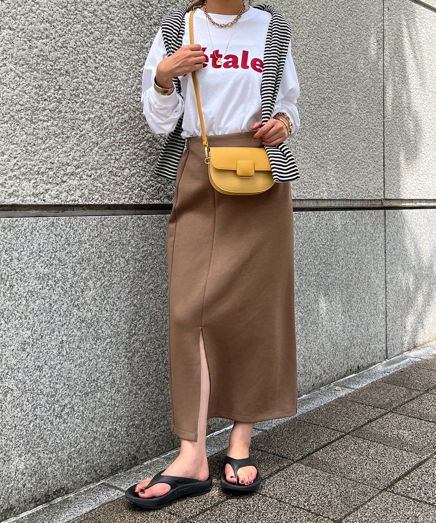 【美型高顏值單品】開叉紙板窄裙