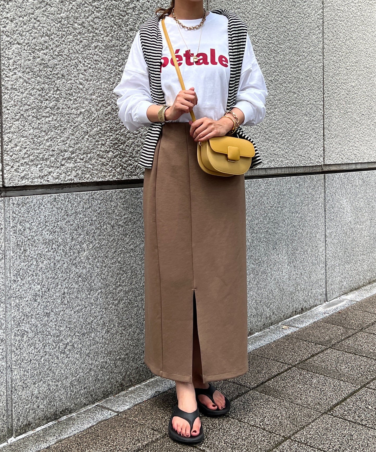 【美型高顏值單品】開叉紙板窄裙
