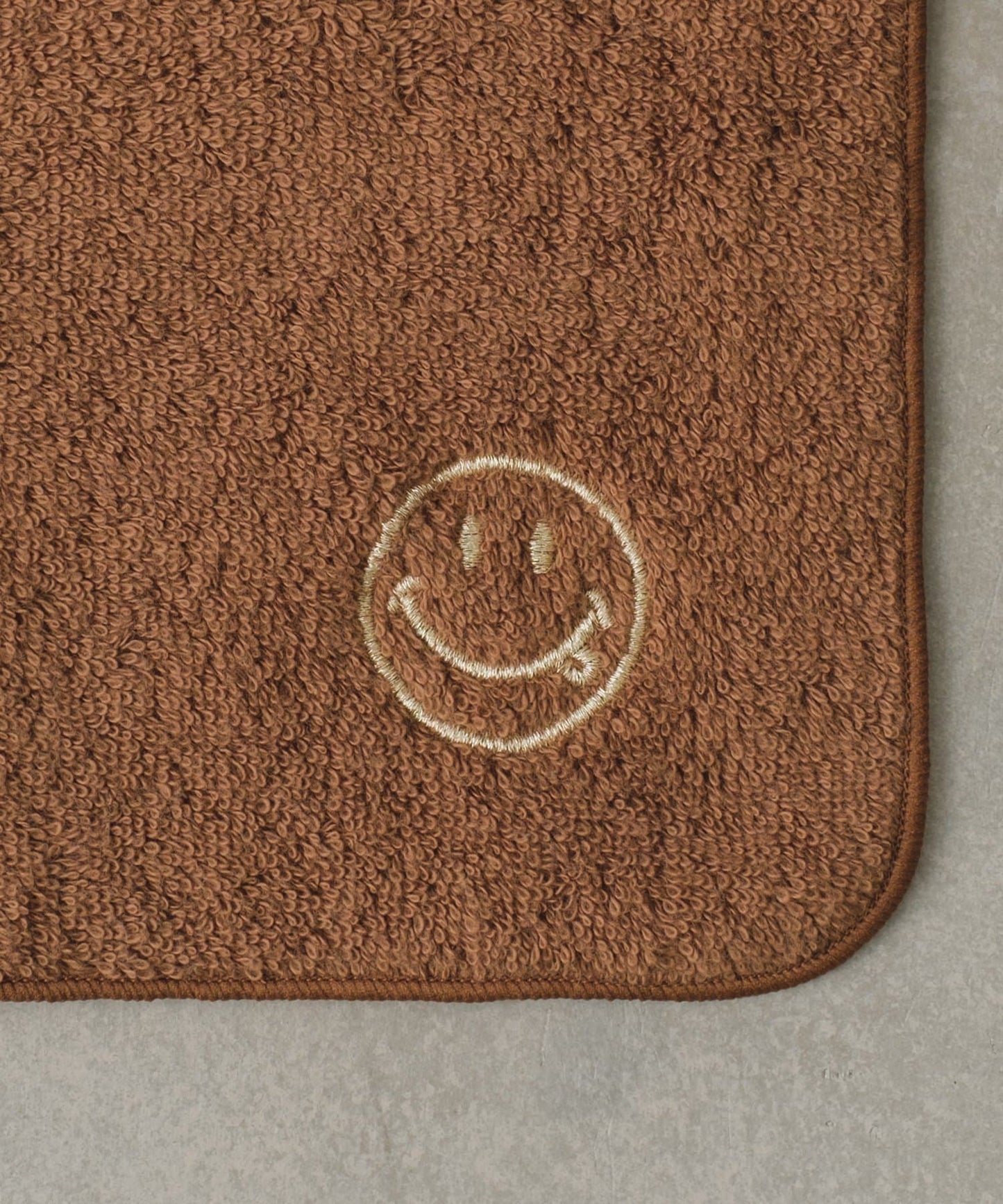 Smile 刺繡 毛巾手帕