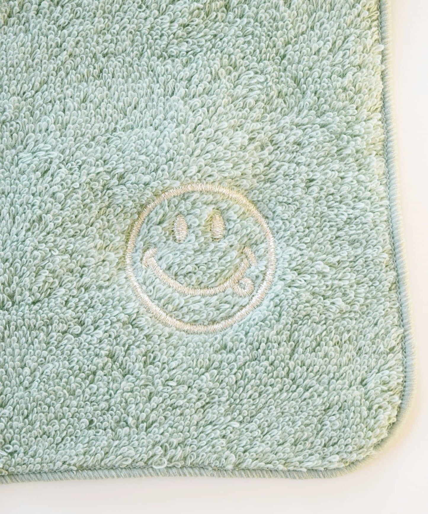 Smile 刺繡 毛巾手帕