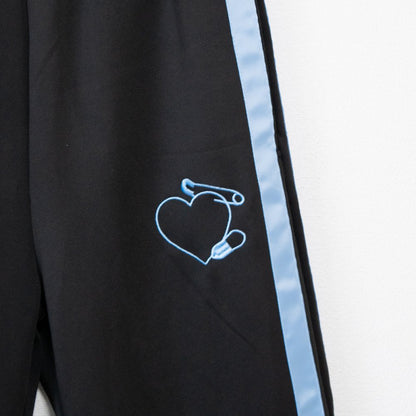 ACDC RAG 側雙線 運動褲 長褲 黑色/藍色 (RG4329BKBL)