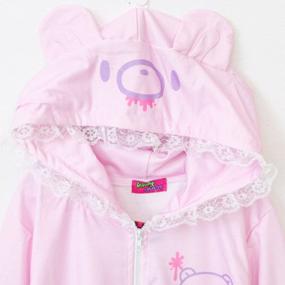 ACDC RAG 粉色柔和熊耳帽衛衣 (RG4292)