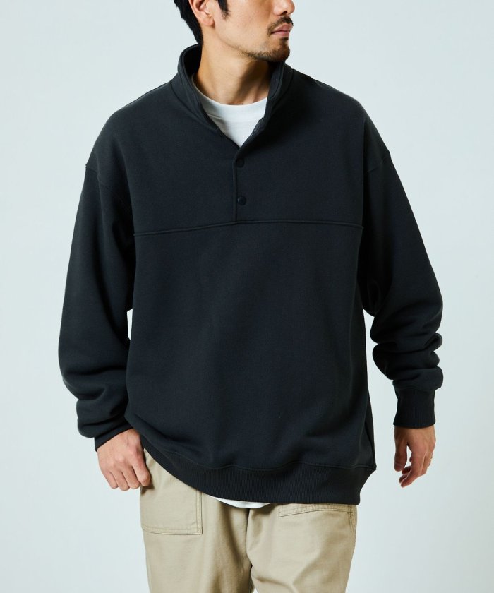 15盎司重量 半拉鍊運動衫 美國棉料