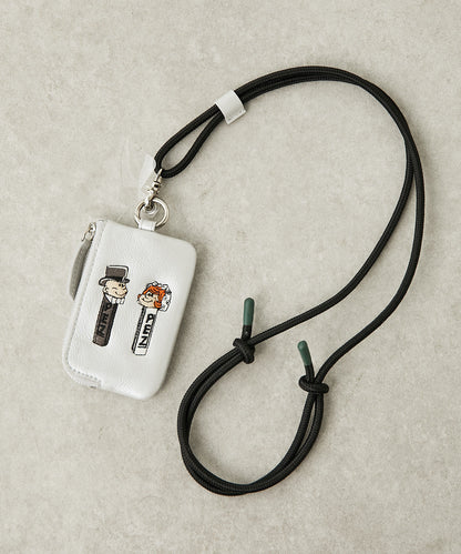 【PEZ(佩茲) ×ear】有・牛皮手機掛繩肩帶