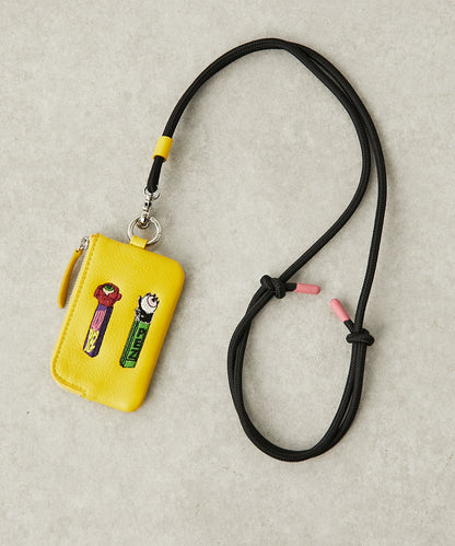 【PEZ(佩茲) ×ear】有・牛皮手機掛繩肩帶
