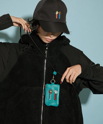 【PEZ(佩茲) ×ear】有・牛皮手機掛繩肩帶