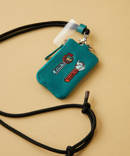 【PEZ(佩茲) ×ear】有・牛皮手機掛繩肩帶