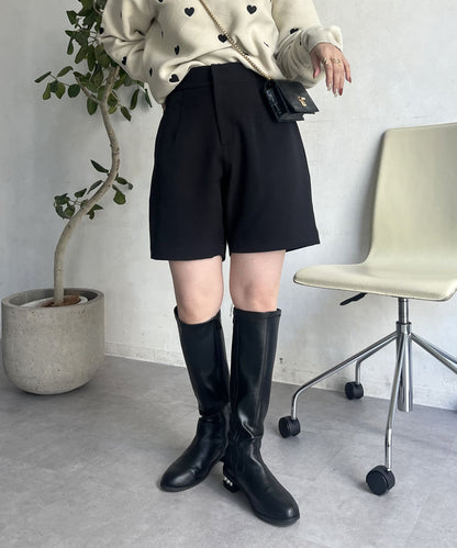 前褶短褲