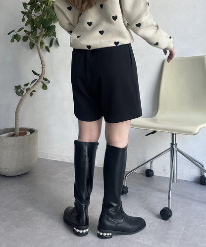 前褶短褲