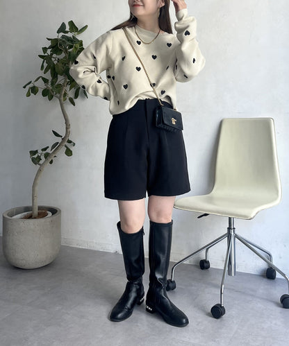 前褶短褲