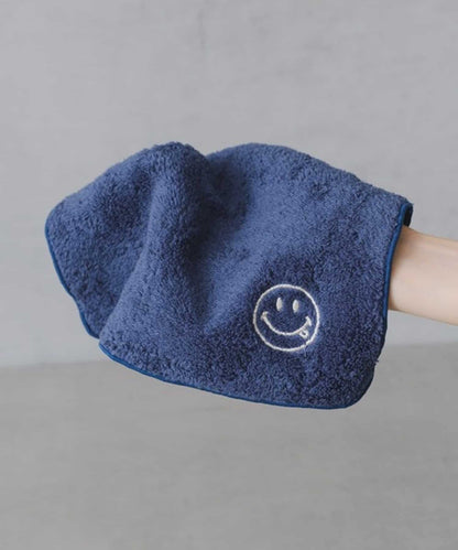 Smile 刺繡 毛巾手帕