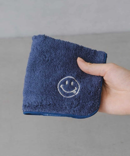 Smile 刺繡 毛巾手帕
