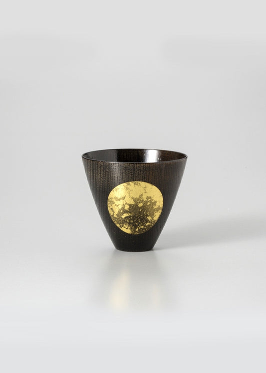 金沢箔 おぼろ月 杯(漆)[小]