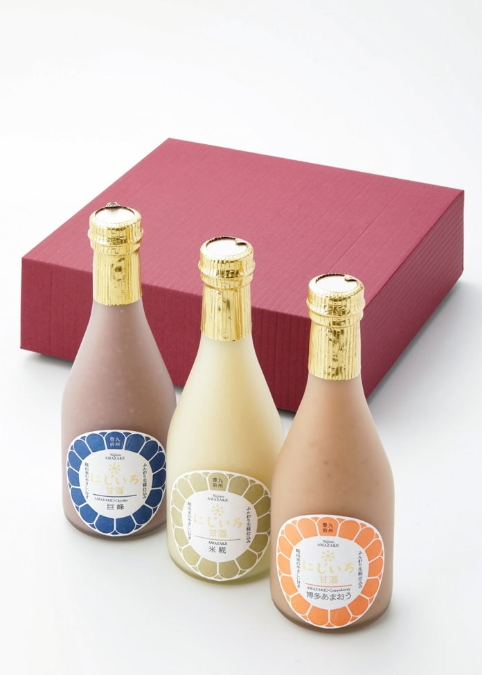 【秋季限定】彩色甜酒 3色禮盒