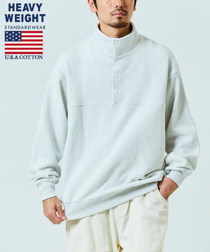 15盎司重量 半拉鍊運動衫 美國棉料