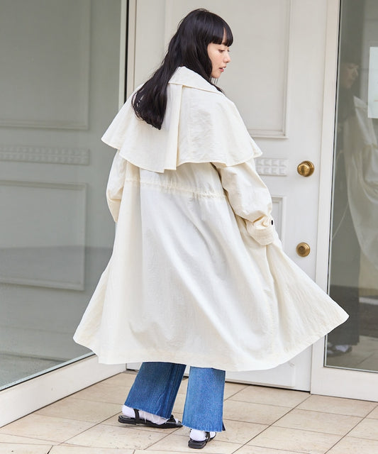 2way洗衣機尼龍披風連衣裙