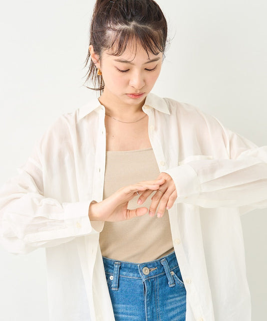 印度棉 基礎款長袖襯衫