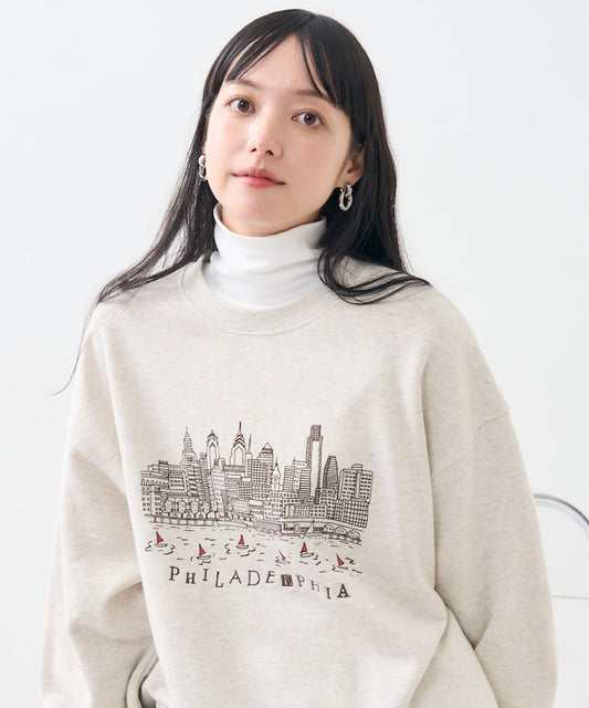 City View 刺繡Logo 套頭衛衣