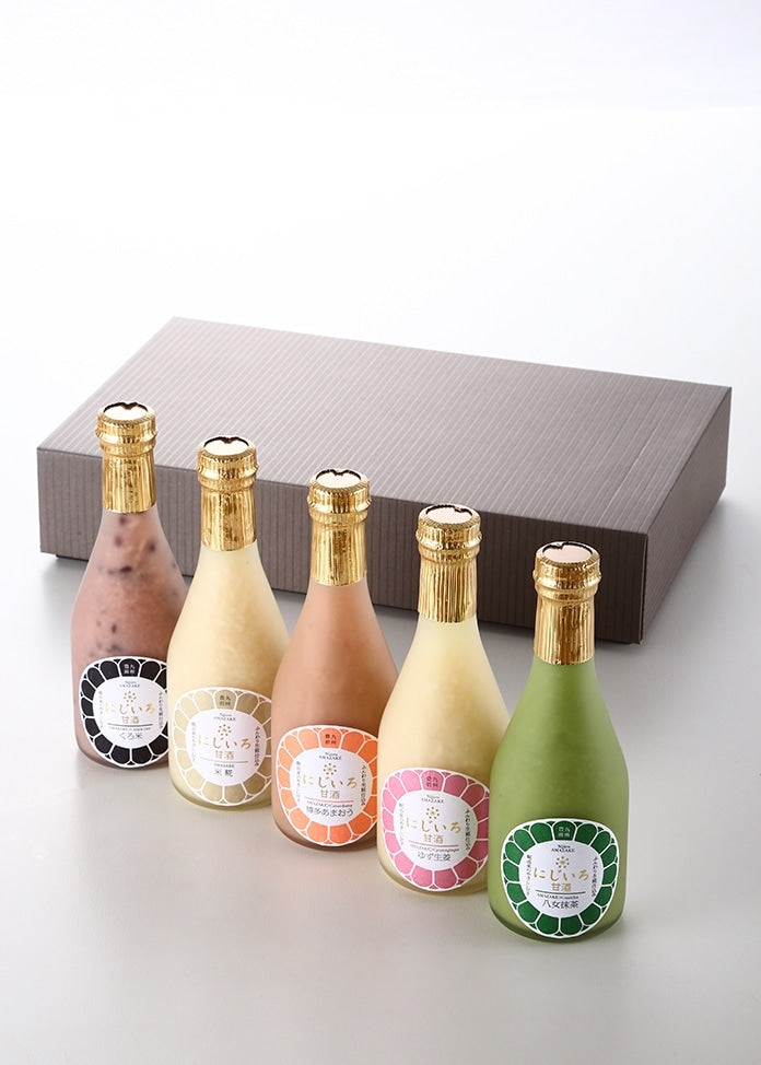 【冬季限定】彩色甜酒 5色禮盒