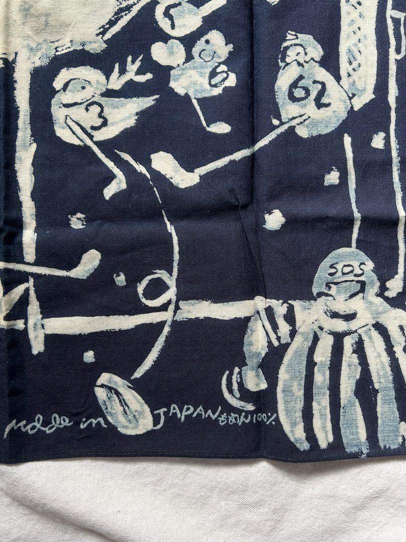 45R インディゴバンダナ (新品、未使用)