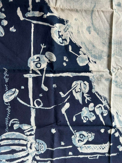 45R インディゴバンダナ (新品、未使用)