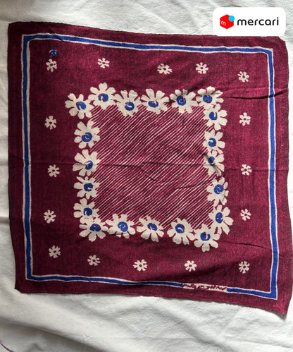 45R 花柄バンダナ　新品未使用 (新品、未使用)