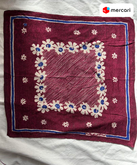 45R 花柄バンダナ　新品未使用 (新品、未使用)