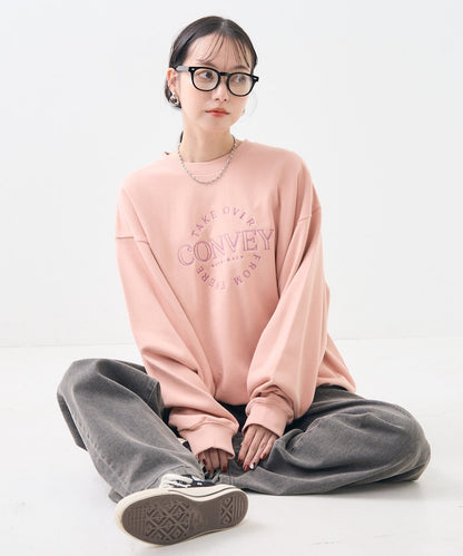 圓圈 Logo 刺繡 套頭衫
