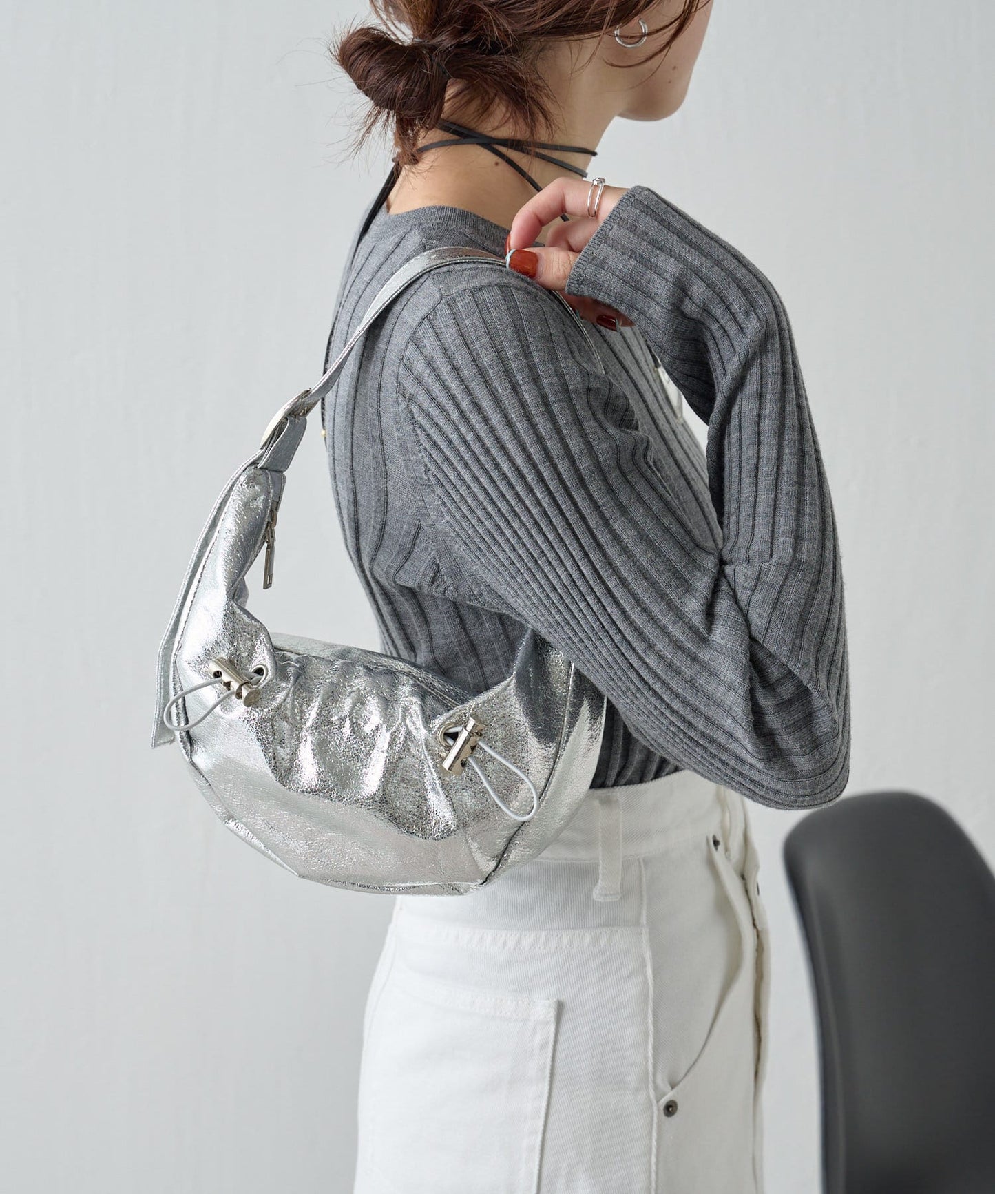 【PAPILLONNER/蝴蝶結】束口袋