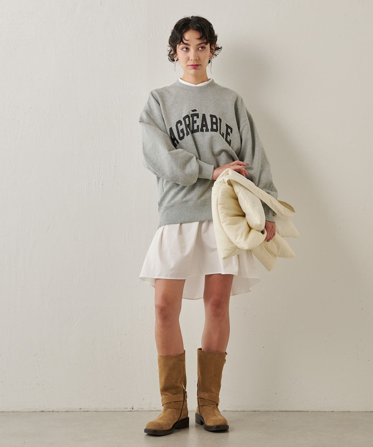 【THE PAUSE】標誌衛衣