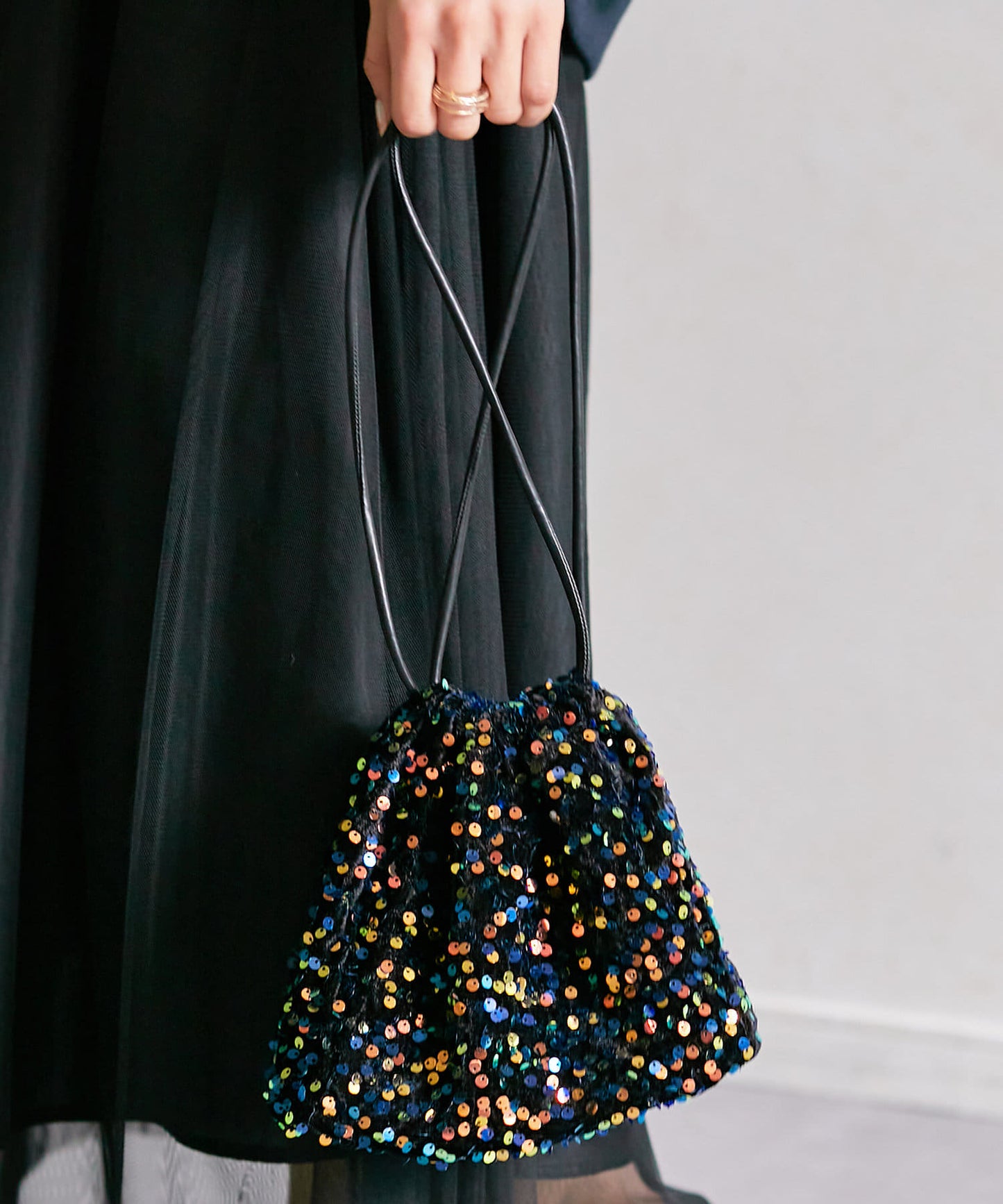 亮片提包