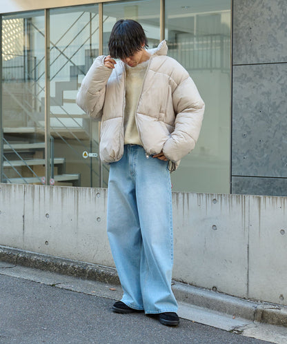 【套裝適用】寬鬆直筒牛仔褲