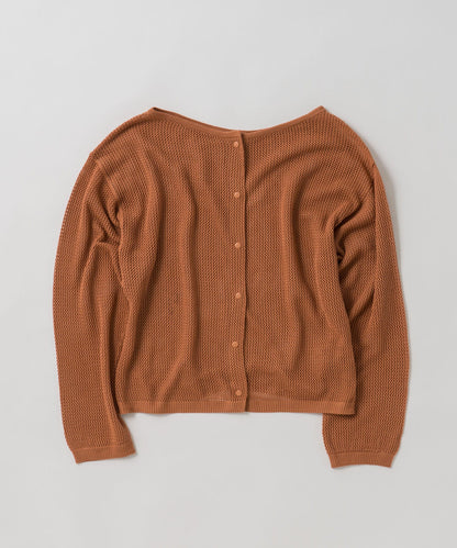 2WAY網眼針織開衫