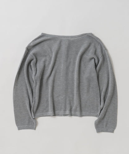 2WAY網眼針織開衫