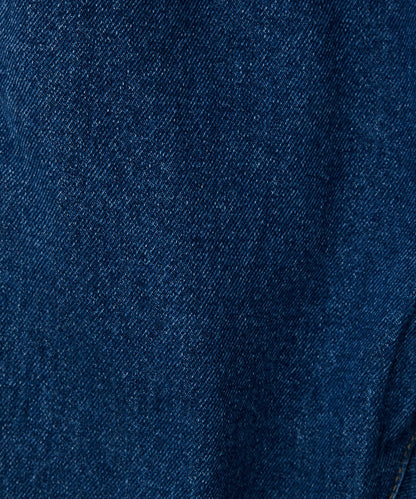 【KIDS】【TYPY DENIM】甘織り裾フリンジフレアデニム 【KIDS】【TYPY DENIM】甜美編織邊緣流蘇喇叭牛仔褲